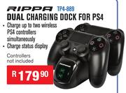Rippa Dual Charging Dock For PS4 TP4-889