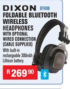 Dixon Foldable Bluetooth Wireless Headphones BT408