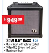 Dixon Amplifiers 20W 6.5" Bass B-20