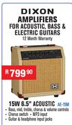Dixon Amplifiers 15W 6.5" Acoustic AE-15M