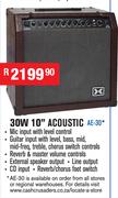 Dixon Amplifiers 30W 10" Acoustic AE-30