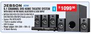 Jebson 5.1 Channel DVD Home Theatre System With Built In FM Radio,Bluetooth & USB Input JB258H