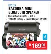 Dixon Bazooka Mini Bluetooth Speaker Each