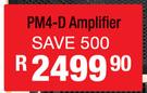 DXN Pro 1600W Class-D Digital Power Amplifier PM4-D