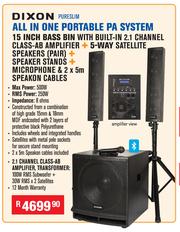 Dixon pa system clearance