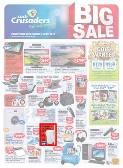 Cash Crusaders : Big Sale (16 Mar - 5 Apr 2015), page 1