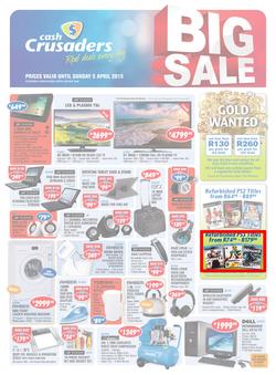Cash Crusaders : Big Sale (16 Mar - 5 Apr 2015), page 1