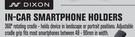 Dixon In Car Smartphone Holders With Windshield Mount JHD-H04