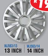 4 Piece Wheel Cover Sets 14 Inch WJ563/14-Each