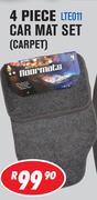 Floormats 4 Piece Car Mat Set(Carpet) LTE011