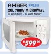 Amber 20L 700W Microwave WP70JD20