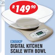 Camry Digital Kitchen Scale With Bowl E365042P