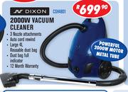 Dixon 2000W Vacuum Cleaner CSH4801