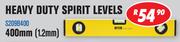 Beyer Heavy Duty Spirit Levels S209B400 400mm (1.2mm)