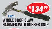 Whole Drop Claw Hammer With Rubber Grip KA021