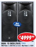 DXN Pro DJ/PA Speakers Dual 15 Inch (Pair) PLB215