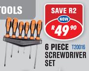 Beyer 6 Piece Screwdriver Set T20016