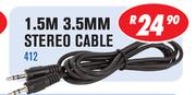 Dixon 1.5M 3.5MM Stereo Cable 412