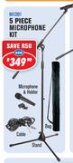 5 Piece Microphone Kit MIC001