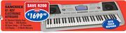 Sanchez 61 Key Electronic Keyboard SZ6110C