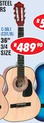Sanchez 36" 3/4 Classical & Steel String Guitars C-36L1(C37L16)