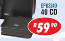 Ebox CD Storage Pouches EPU3240 40 CD