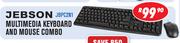Jebson Multimedia Keyboard And Mouse Combo JBPC2N1
