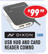 Dixon USB HUB And Card Reader Combo CM88
