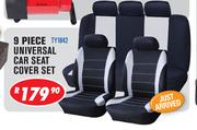 9 Piece Universal Car Seat Cover Set TY1842