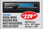 Dixon Digital Media Receiver With Built In Bluetooth USB & SD Slots DN3228M3