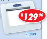 Amber Digital Bathroom Scales RTC3029