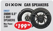 Dixon 200W 6.5" 2 Way Speakers DN652T
