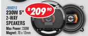 Jebson 230W 5" 2 Way Speakers JB50212