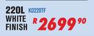Dixon 220Ltr Metallic Finish Refrigerators KD220TF