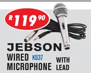 Jebson Wired Microphone With Lead K637