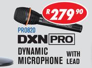 DXN Pro Dynamic Microphone With Lead PR0820