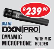 DXN Pro Dynamic Microphone With Mic Holder DM-57