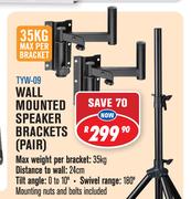 Wall Mounted Speaker Brackets Pair TYW-09