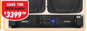 DXN Pro 2 x 400W Professional Power Amplifier DH2600