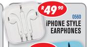 iPhone Style Earphones 0560