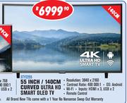 Blaupunkt 55 Inch / 140cm Curved Ultra HD Smart DLED TV STY2255