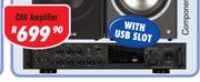 Dixon Integrated Stereo Amplifier With Bluetooth, FM Tuner & USB Slot C66