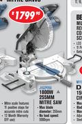 Dixon 1800W 255mm Mitre Saw J1GZP255