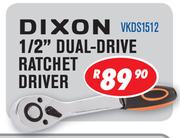 Dixon 1/2" Dual Drive Ratchet Driver VKDS1512