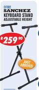 Sanchez Keyboard Stand (Adjustable Height) DF002