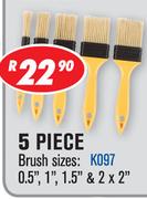 Beyer 5 Piece Paintbrush Sets K097