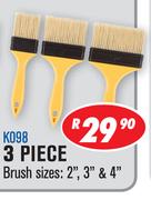 Beyer 3 Piece Paintbrush Sets K098