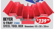 Beyer 5 Tray Steel Tool Box STB005