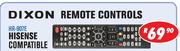 Dixon Remote Control (Hisense Compatible) HR-907E