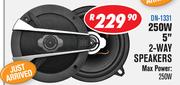Dixon 250W 5" 2 Way Speakers DN-1331